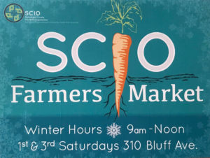 SCIO Winter Farmers Market, 1st and 3rd Saturdays, 9am - noon